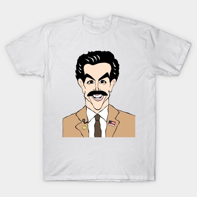 Comedy character T-Shirt by cartoonistguy